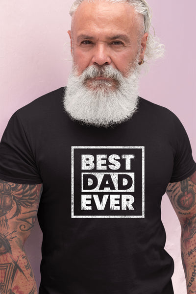 Comfiv Best dad Ever Shirts for Men Gifts Fathers Day Tshirt Happy Birthday dad Presents