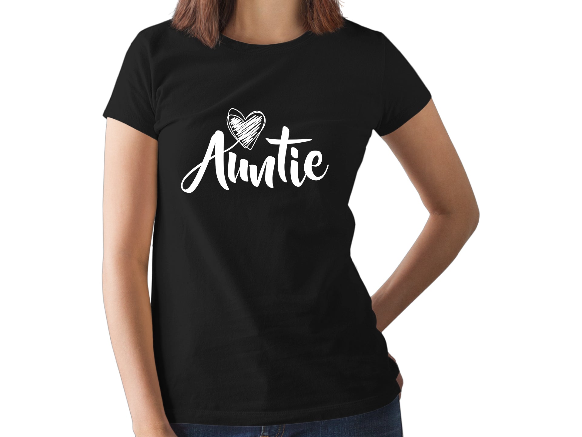 Auntie Shirt for Women Tops Aunt Gifts Shirts Cool Blessed Best Casual Graphic tee