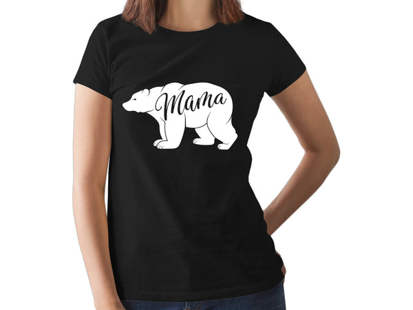 Mama Bear Shirt for Women Best mom Shirts with Sayings Cool Mothers Day Casual tee