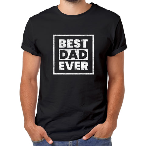 Comfiv Best dad Ever Shirts for Men Gifts Fathers Day Tshirt Happy Birthday dad Presents