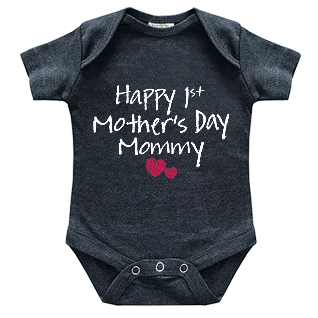 first mothers day baby boy girl outfit happy 1st mother's day mommy bodysuit gifts