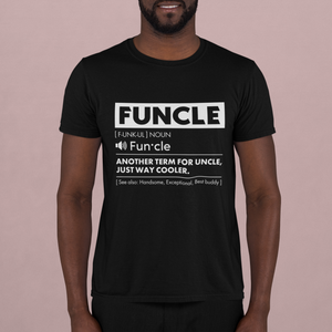 Comfiv Funcle Shirt for Men Best Uncle Shirt Ever Cool Funny Tshirt