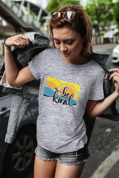 be Kind Shirt Women bee Tshirt Teacher Shirts Good Human Graphic Blessed tee Tops