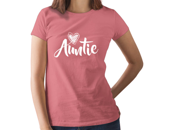 Auntie Shirt for Women Tops Aunt Gifts Shirts Cool Blessed Best Casual Graphic tee