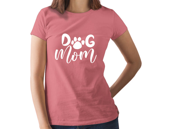 Dog mom Gifts for Women Shirt pet Lovers Owner Fur Funny Graphic paw Print tees