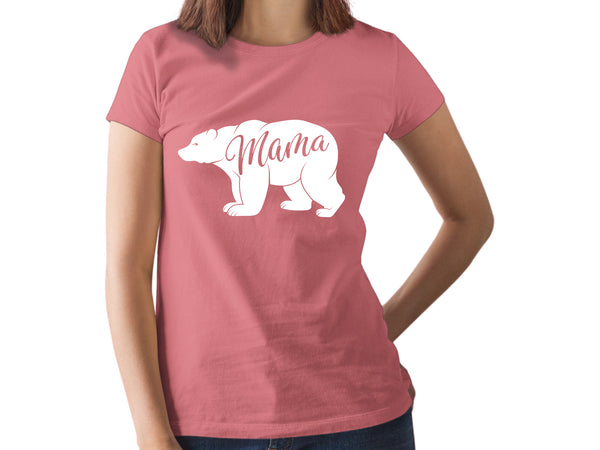 Mama Bear Shirt for Women Best mom Shirts with Sayings Cool Mothers Day Casual tee