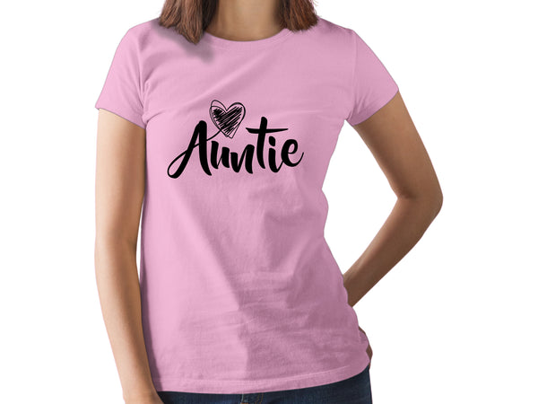 Auntie Shirt for Women Tops Aunt Gifts Shirts Cool Blessed Best Casual Graphic tee