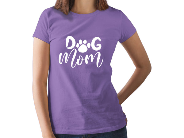 Dog mom Gifts for Women Shirt pet Lovers Owner Fur Funny Graphic paw Print tees