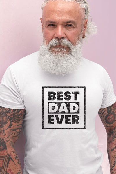 Comfiv Best dad Ever Shirts for Men Gifts Fathers Day Tshirt Happy Birthday dad Presents