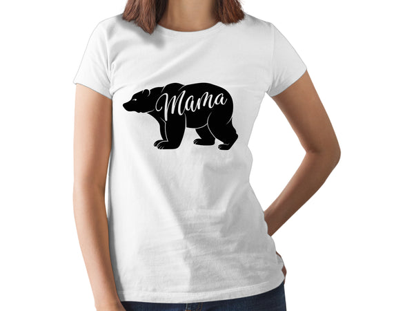 Mama Bear Shirt for Women Best mom Shirts with Sayings Cool Mothers Day Casual tee