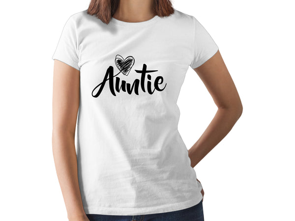 Auntie Shirt for Women Tops Aunt Gifts Shirts Cool Blessed Best Casual Graphic tee